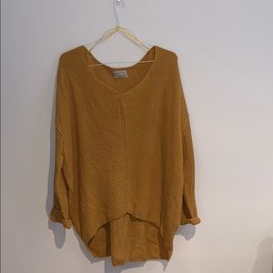 Yellow Urban Outfitters Oversized Sweater